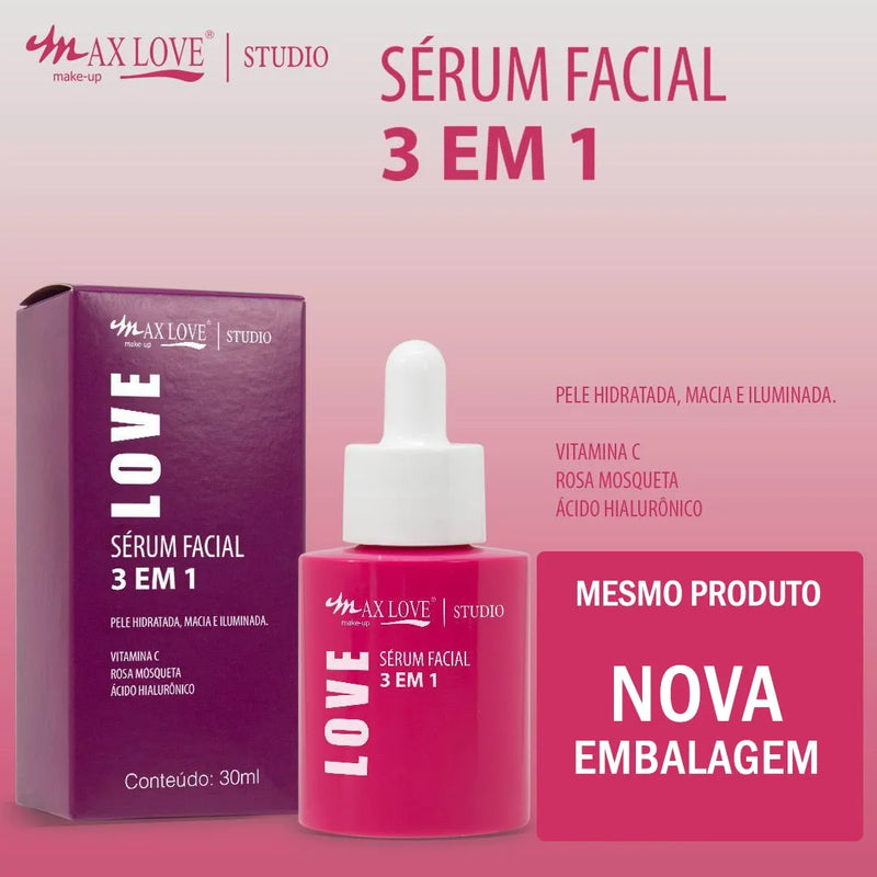 Box pele bela  |  Sérum Vitamina C + Sérum 3 in 1 + Sérum Rosa mosqueta