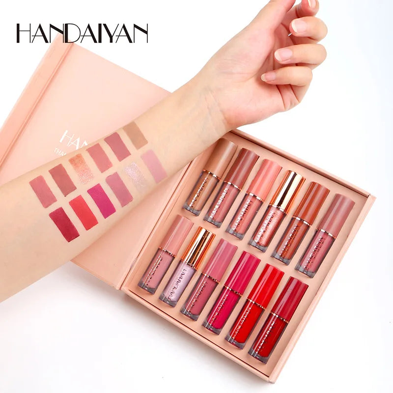 Batons Handaiyan 💄👄| Edição limitada e 16 horas de poder nos lábios 💄👄 - Galeria desconto 