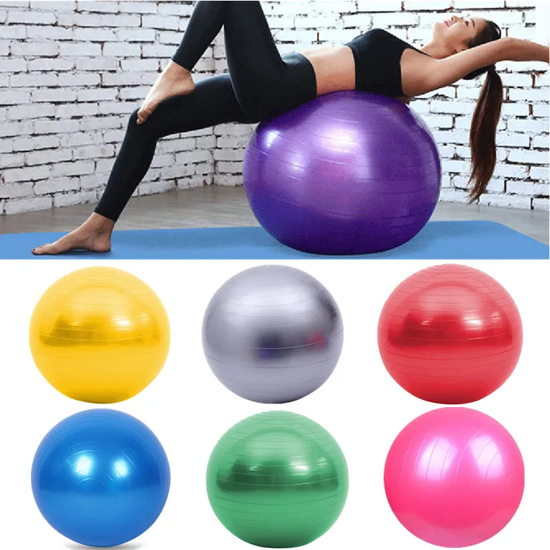 Bola Suiça Fitness para Yoga, Pilates , Abdominal 45/25cm - Galeria desconto 