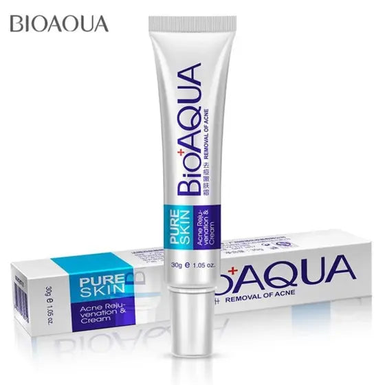 BioAqua PureSkin - Creme para tratamento de acne,cicatrizes e anti oliosidade