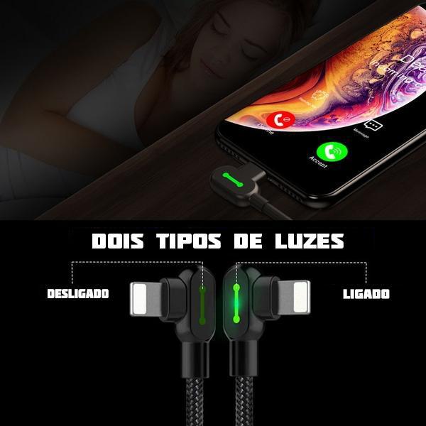 Carregador para iPhone - USB C - Micro-USB | Cabo Titã™ - Galeria desconto 