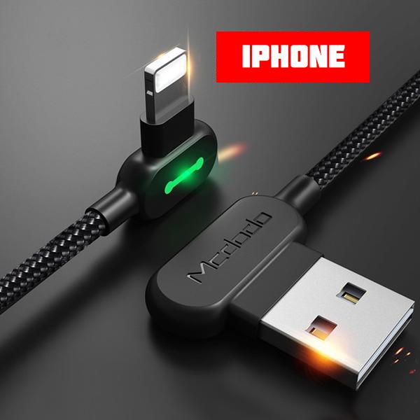 Carregador para iPhone - USB C - Micro-USB | Cabo Titã™ - Galeria desconto 