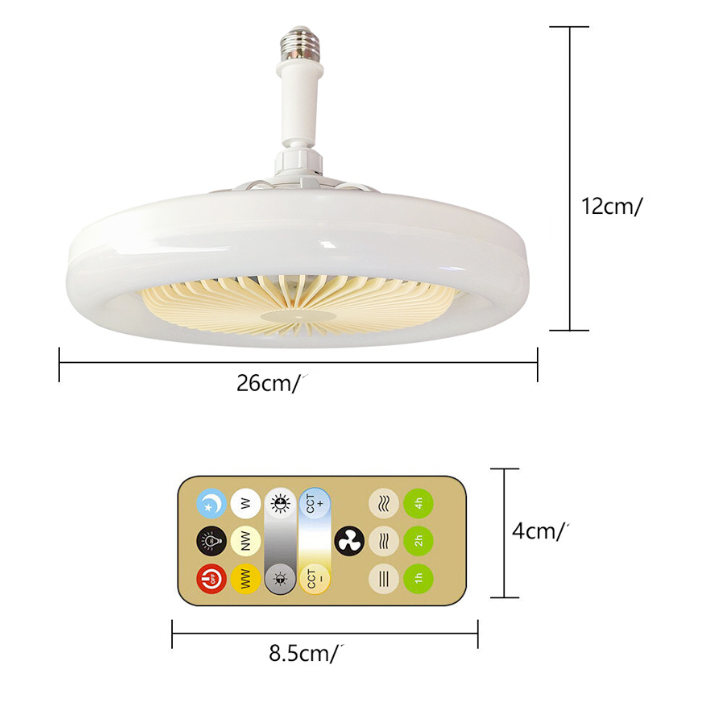 Lâmpada Turbo Led 2 em 1 [ULTRA POTENTE] - Galeria desconto 