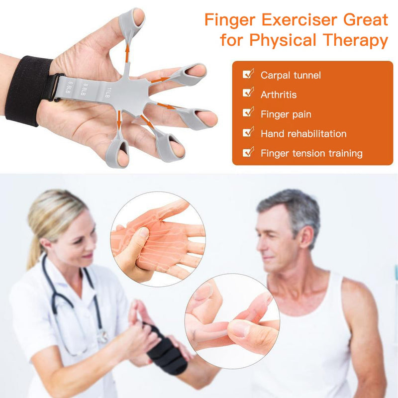 Finger Exerciser Guitar Finger Gripper. - Galeria desconto 