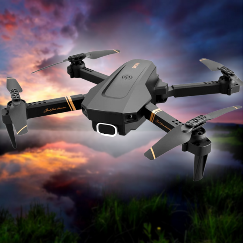 Drone Profissional Quadcopter Com Wifi e Controle Remoto - Galeria desconto 