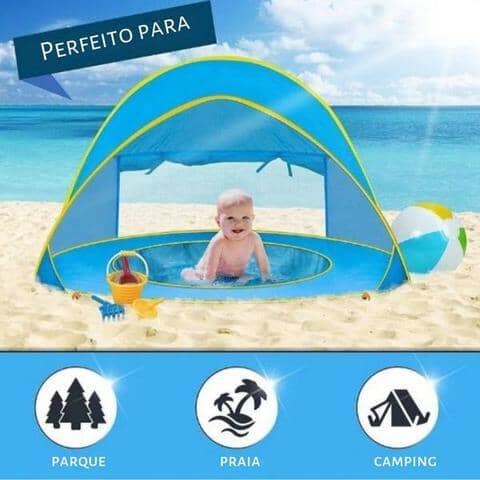 Barraca Bebê com Proteção UV - Tenda Kids - Galeria desconto 