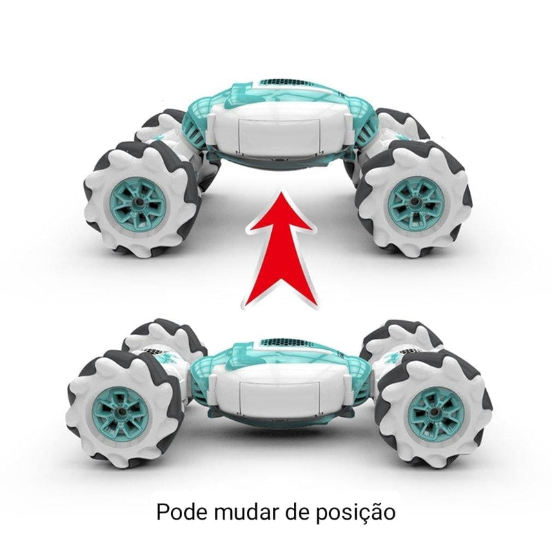 Carro Para Acrobacias Com Controle Inovador - Para Meninos - Galeria desconto 